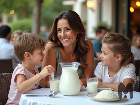 Rice milk recipe with family