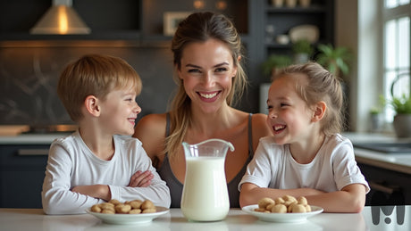 macadamia nut milk brunette