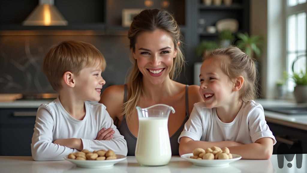 macadamia nut milk brunette