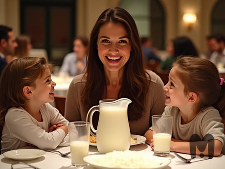 Glowing Skin with Rice Milk with one glass of milk