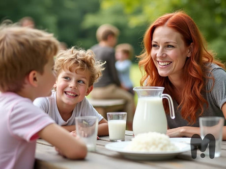 Rice Milk Without Phosphates with family