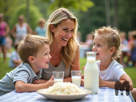 Rice Milk Ceramide Body Wash with family