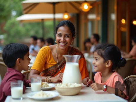 Rice Milk vs Soy Milk with family