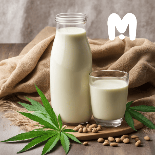 health benefits of hemp milk with 2 pots milk