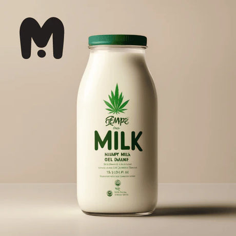 Hemp Milk vs Oat Milk with 1 bottle milk