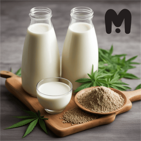 Pacific Foods Hemp Milk with 3 pots milk