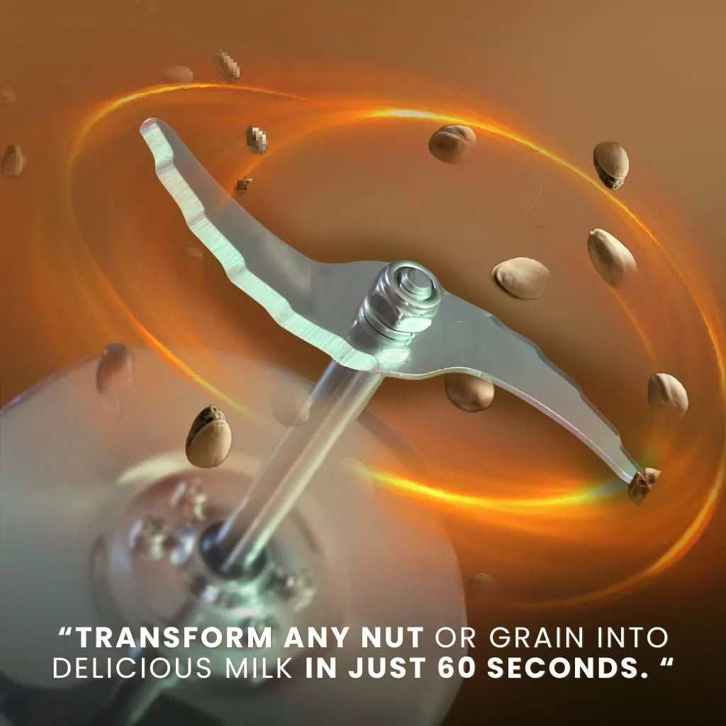 Enjoy fresh, homemade almond milk with the Milk Depot almond milk maker.